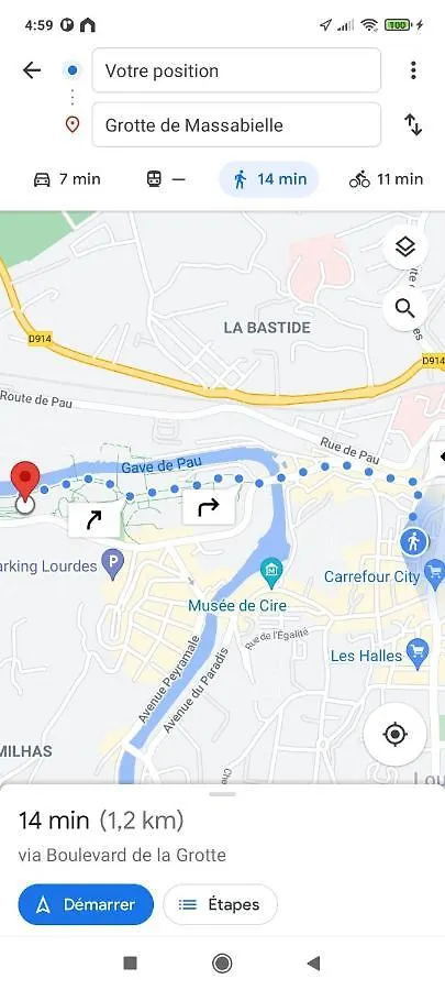 Hotel Du Commerce Et De Navarre Lourdes 2*,  France